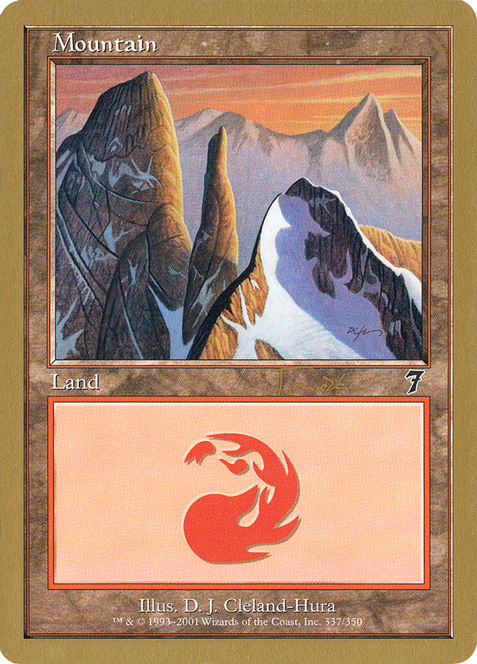 Mountain (jt337) (Jan Tomcani) [World Championship Decks 2001] | Galactic Gamez