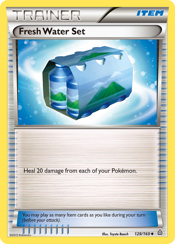 Fresh Water Set (129/160) [XY: Primal Clash] | Galactic Gamez