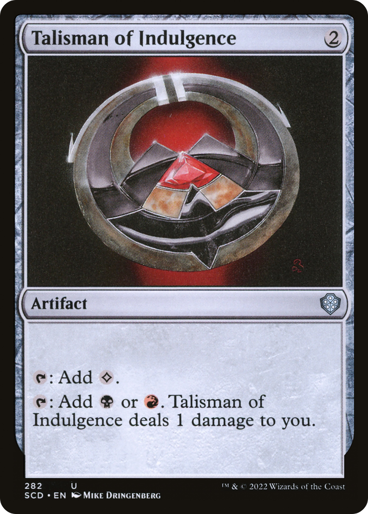 Talisman of Indulgence [Starter Commander Decks] | Galactic Gamez