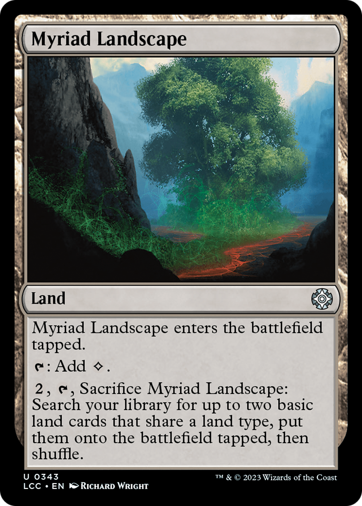 Myriad Landscape [The Lost Caverns of Ixalan Commander] | Galactic Gamez