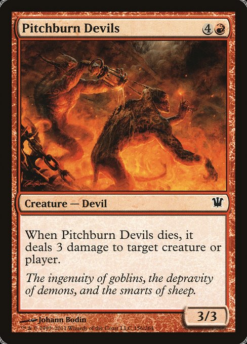 Pitchburn Devils [Innistrad] | Galactic Gamez
