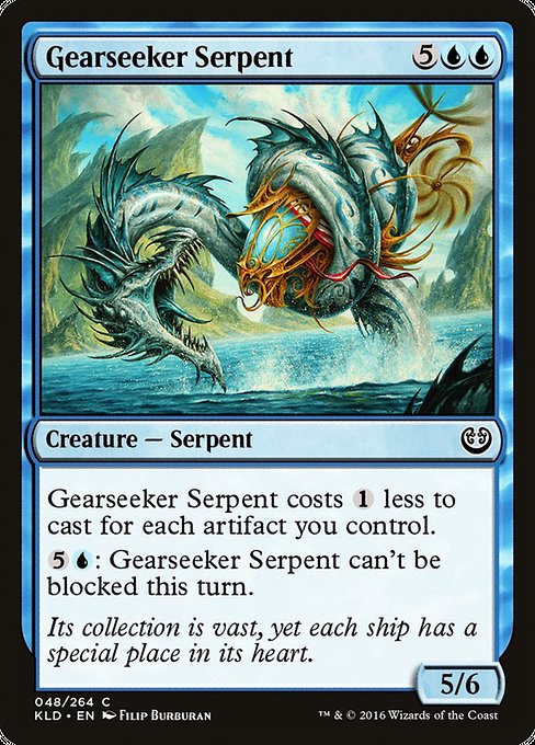 Gearseeker Serpent [Kaladesh] | Galactic Gamez