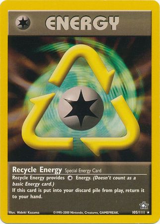 Recycle Energy (105/111) [Neo Genesis Unlimited] | Galactic Gamez