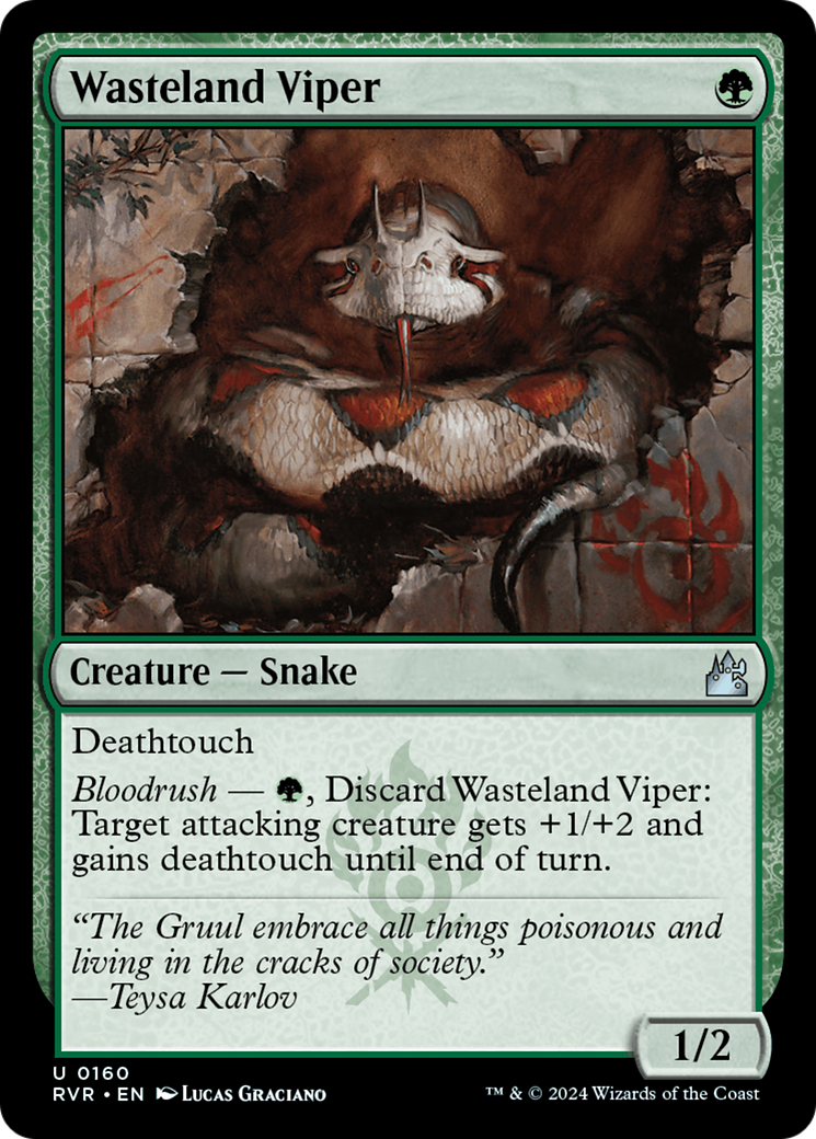 Wasteland Viper [Ravnica Remastered] | Galactic Gamez