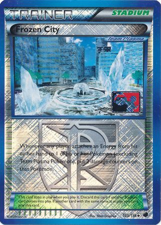 Frozen City (100/116) (Team Plasma League Promo) [Black & White: Plasma Freeze] | Galactic Gamez