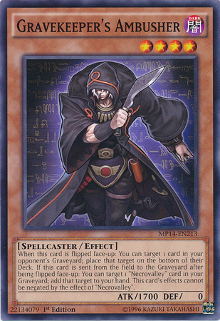 Gravekeeper's Ambusher [MP14-EN213] Common | Galactic Gamez