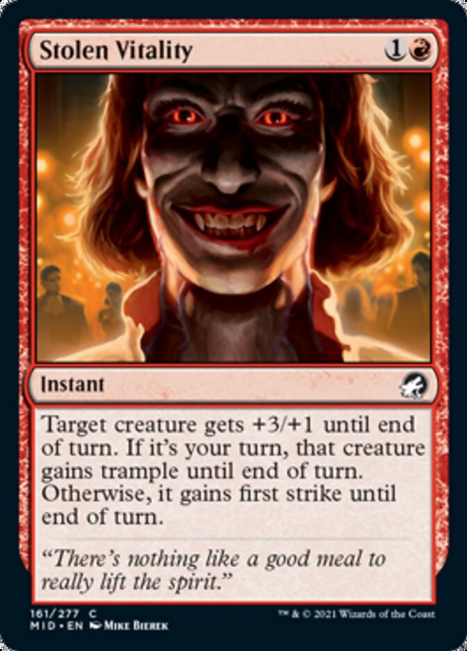 Stolen Vitality [Innistrad: Midnight Hunt] | Galactic Gamez