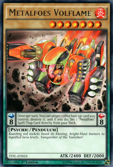 Metalfoes Volflame [TDIL-EN024] Rare | Galactic Gamez