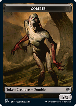 Ogre // Zombie Double-Sided Token [Starter Commander Decks] | Galactic Gamez