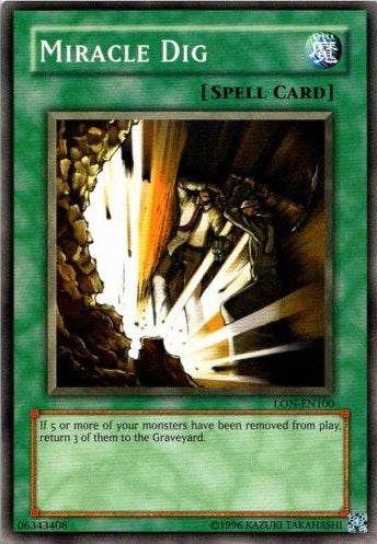 Miracle Dig [LON-EN100] Common | Galactic Gamez