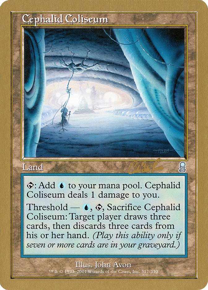 Cephalid Coliseum (Carlos Romao) [World Championship Decks 2002] | Galactic Gamez