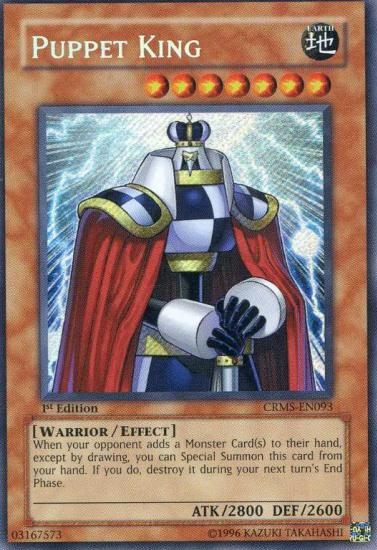 Puppet King [CRMS-EN093] Secret Rare | Galactic Gamez