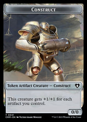 Servo // Construct (0041) Double-Sided Token [Commander Masters Tokens] | Galactic Gamez