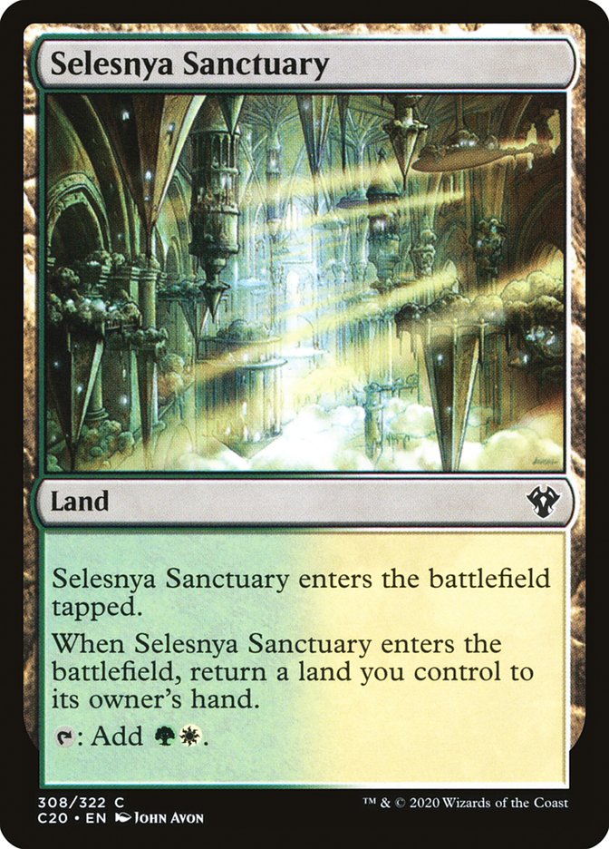 Selesnya Sanctuary [Commander 2020] | Galactic Gamez