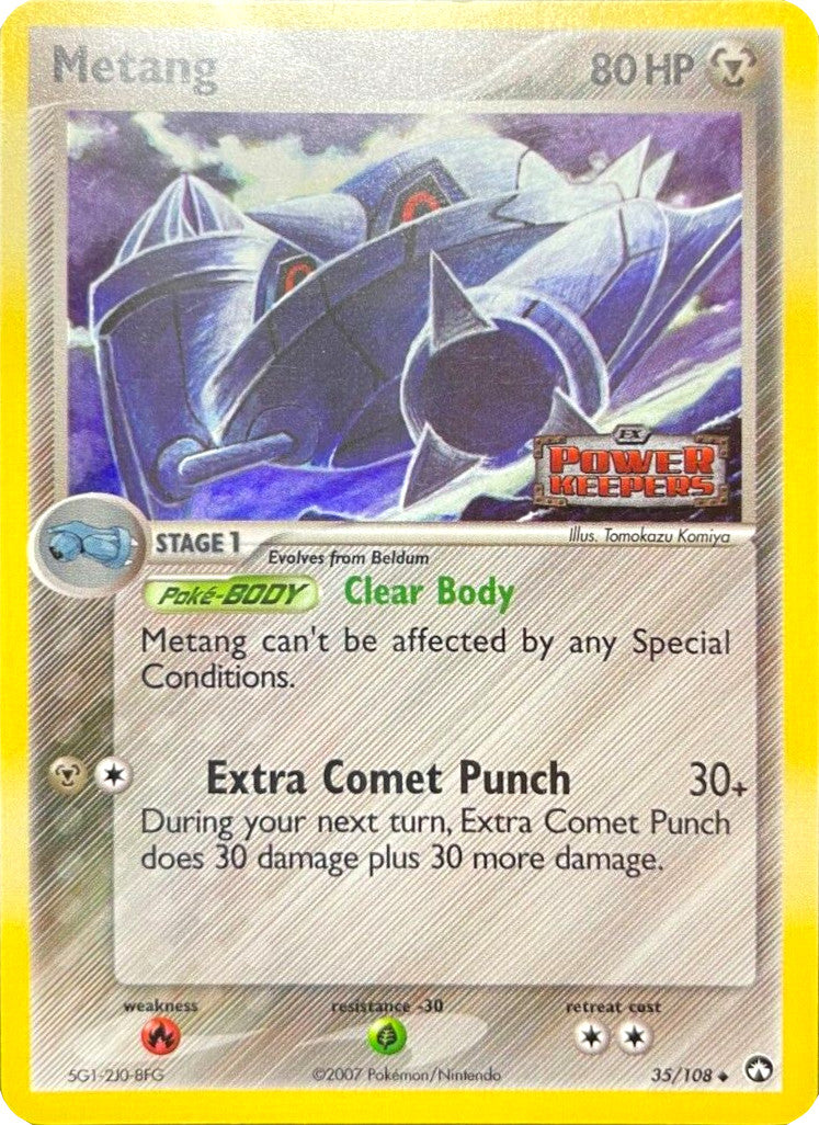 Metang (35/108) (Stamped) [EX: Power Keepers] | Galactic Gamez