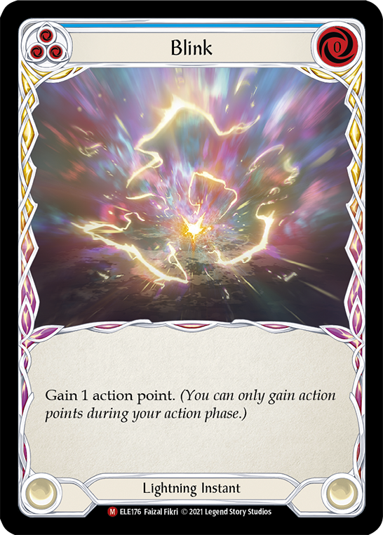 Blink [ELE176] (Tales of Aria)  1st Edition Rainbow Foil | Galactic Gamez