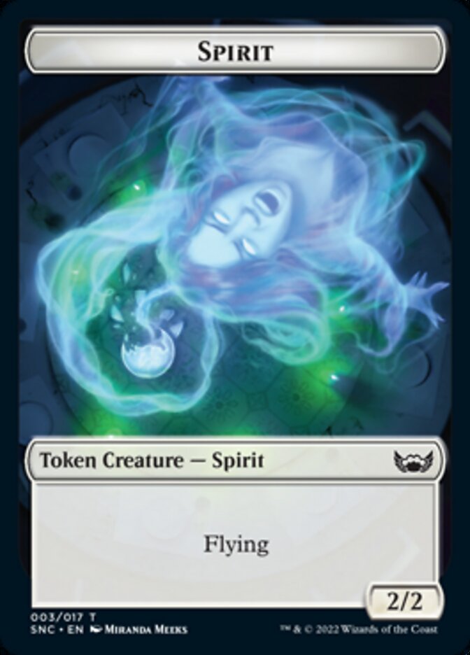 Spirit Token [Streets of New Capenna Tokens] | Galactic Gamez