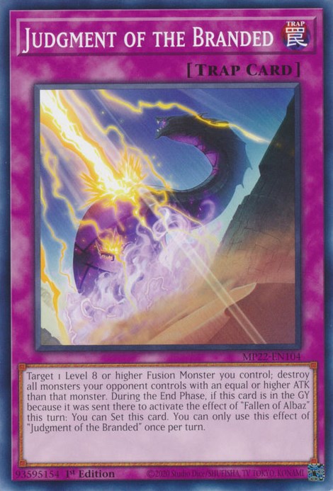 Judgment of the Branded [MP22-EN104] Common | Galactic Gamez