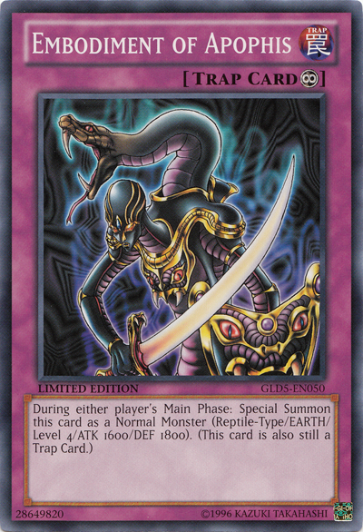 Embodiment of Apophis [GLD5-EN050] Common | Galactic Gamez