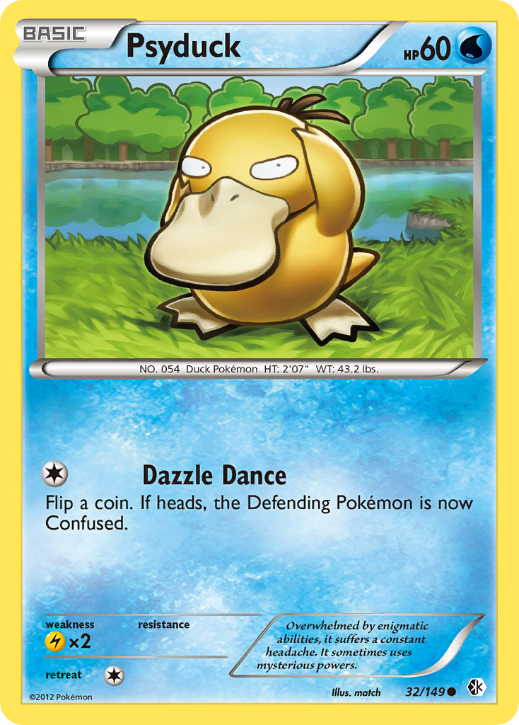 Psyduck (32/149) [Black & White: Boundaries Crossed] | Galactic Gamez