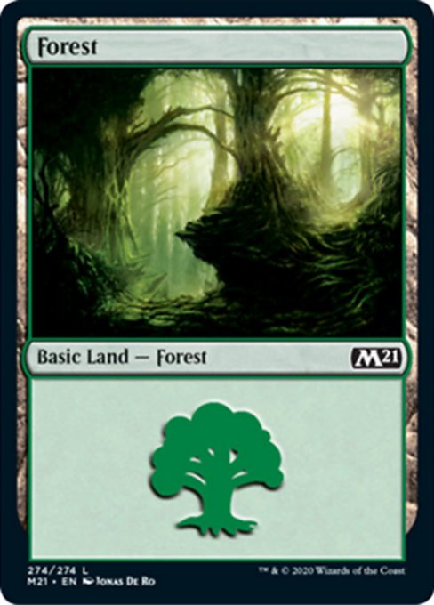Forest (274) [Core Set 2021] | Galactic Gamez