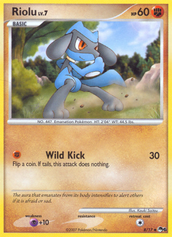 Riolu (8/17) [POP Series 6] | Galactic Gamez