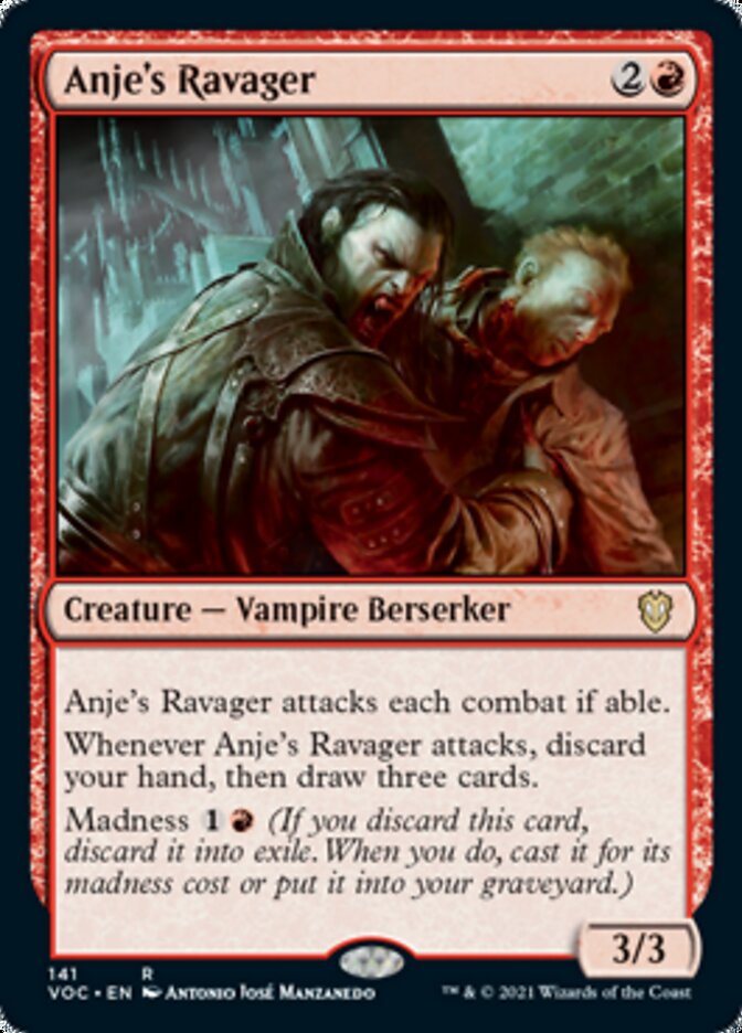 Anje's Ravager [Innistrad: Crimson Vow Commander] | Galactic Gamez