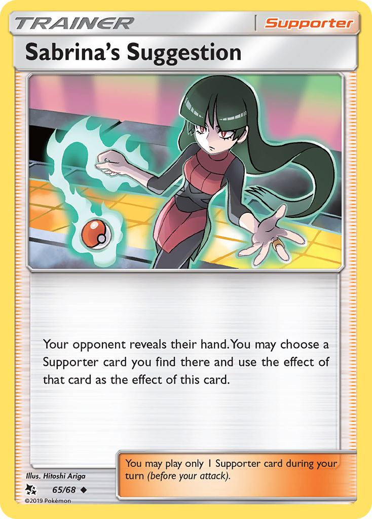 Sabrina's Suggestion (65/68) [Sun & Moon: Hidden Fates] | Galactic Gamez