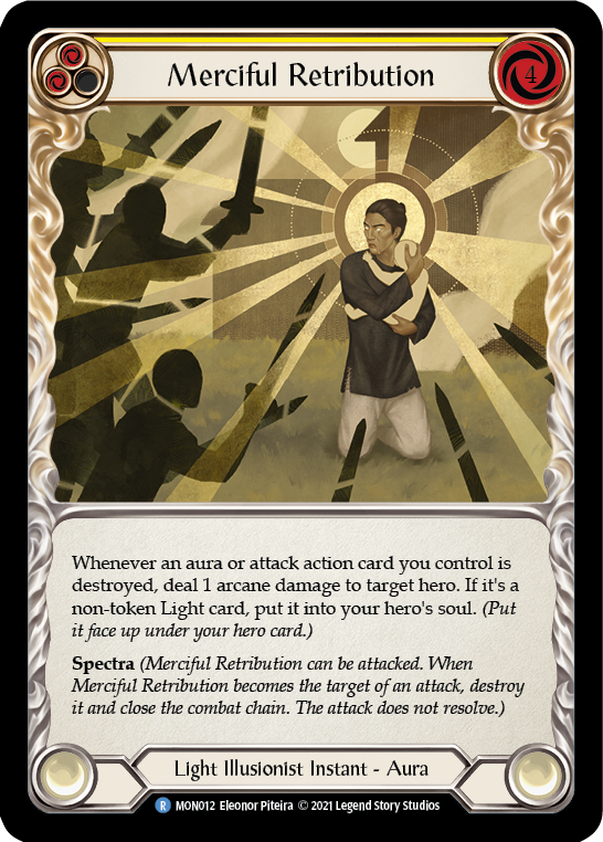 Merciful Retribution [MON012] 1st Edition Normal | Galactic Gamez
