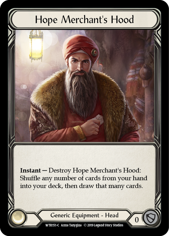 Hope Merchant's Hood [WTR151-C] Alpha Print Normal | Galactic Gamez