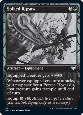 Spiked Ripsaw [Innistrad: Double Feature] | Galactic Gamez