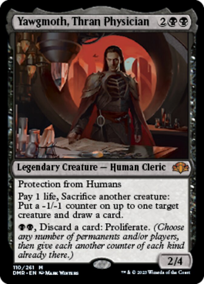 Yawgmoth, Thran Physician [Dominaria Remastered] | Galactic Gamez