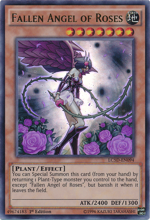 Fallen Angel of Roses [LC5D-EN094] Ultra Rare | Galactic Gamez