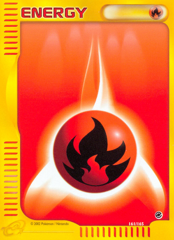 Fire Energy (161/165) [Expedition: Base Set] | Galactic Gamez