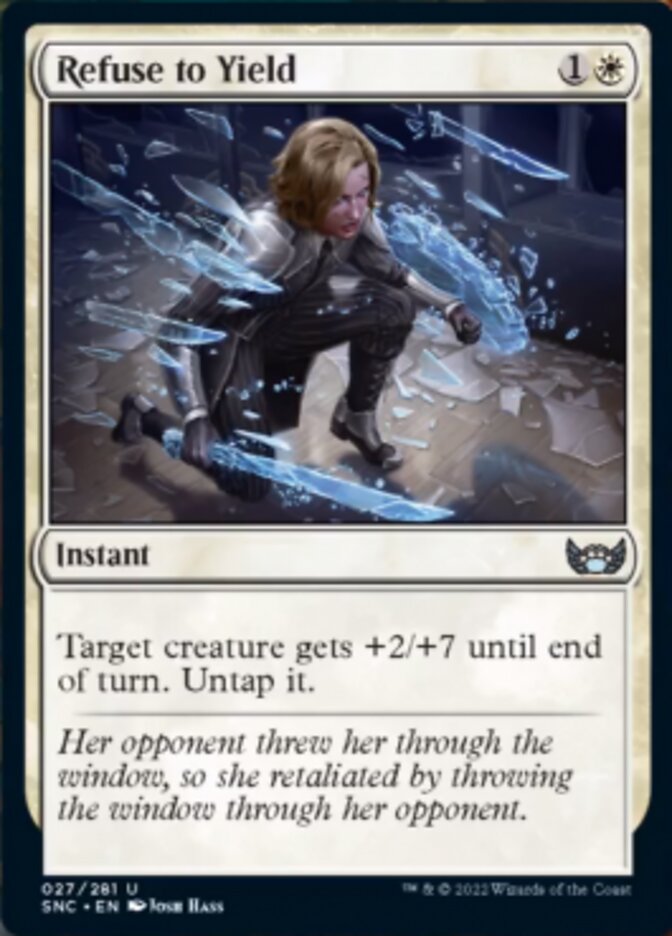 Refuse to Yield [Streets of New Capenna] | Galactic Gamez