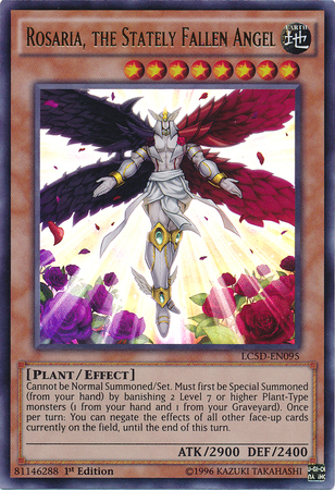 Rosaria, the Stately Fallen Angel [LC5D-EN095] Ultra Rare | Galactic Gamez