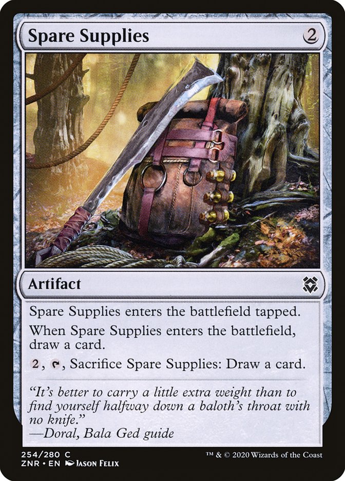 Spare Supplies [Zendikar Rising] | Galactic Gamez