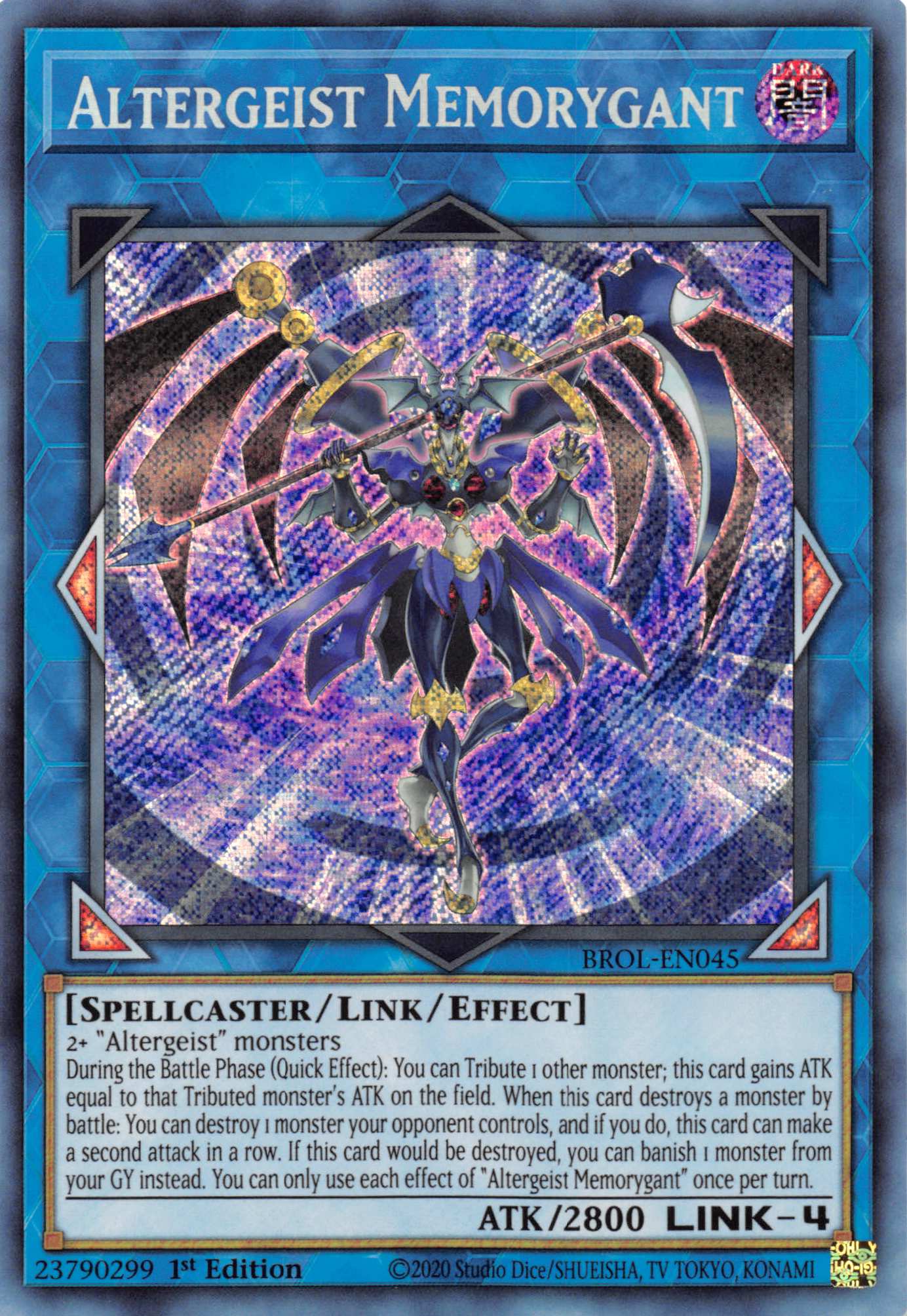 Altergeist Memorygant [BROL-EN045] Secret Rare | Galactic Gamez