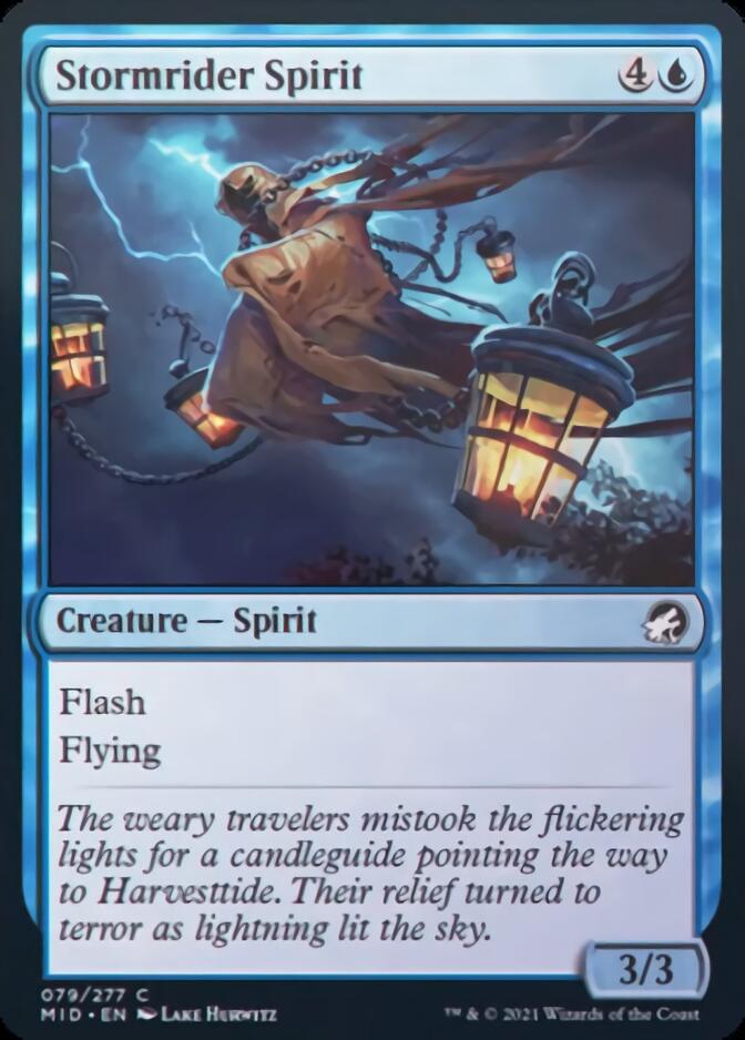 Stormrider Spirit [Innistrad: Midnight Hunt] | Galactic Gamez