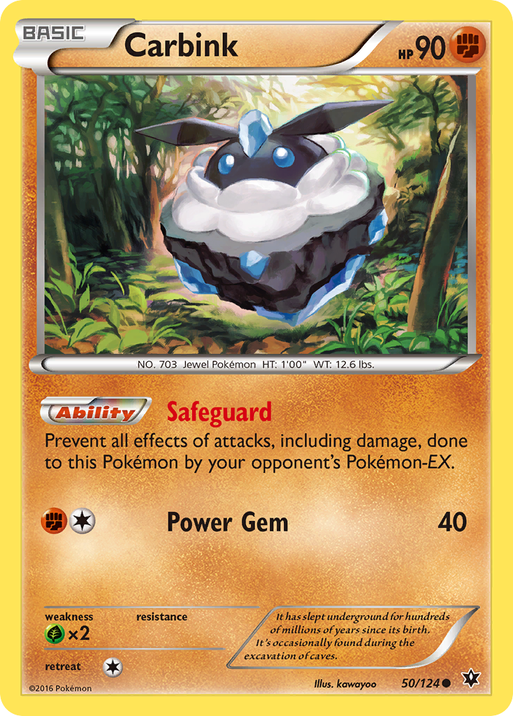 Carbink (50/124) [XY: Fates Collide] | Galactic Gamez