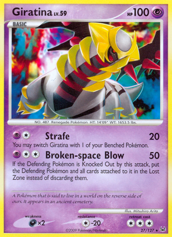 Giratina (27/127) [Platinum: Base Set] | Galactic Gamez