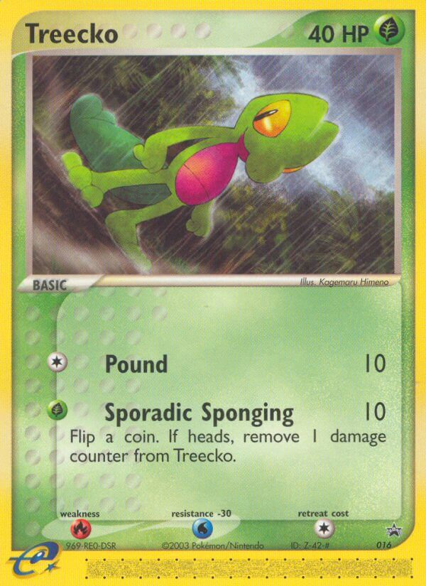 Treecko (016) [Nintendo: Black Star Promos] | Galactic Gamez