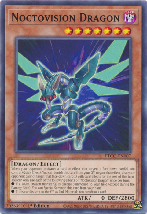 Noctovision Dragon [ETCO-EN007] Common | Galactic Gamez