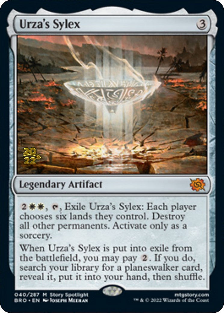 Urza's Sylex [The Brothers' War: Prerelease Promos] | Galactic Gamez