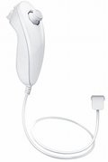 Wii Nunchuk [White] - Wii | Galactic Gamez