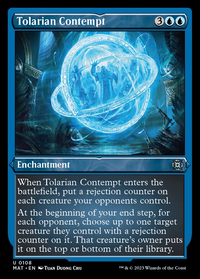Tolarian Contempt (Foil Etched) [March of the Machine: The Aftermath] | Galactic Gamez