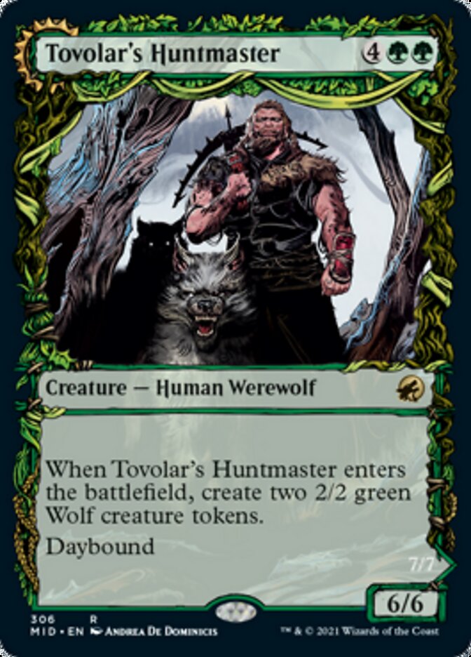 Tovolar's Huntmaster // Tovolar's Packleader (Showcase Equinox) [Innistrad: Midnight Hunt] | Galactic Gamez