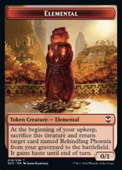 Elemental (018) // Copy Double-sided Token [Streets of New Capenna Commander Tokens] | Galactic Gamez