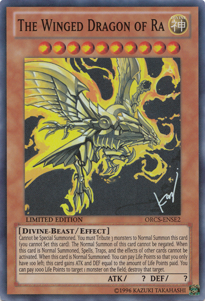 The Winged Dragon of Ra [ORCS-ENSE2] Super Rare | Galactic Gamez