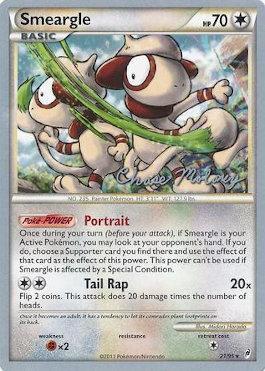 Smeargle (8/90) (Eeltwo - Chase Moloney) [World Championships 2012] | Galactic Gamez